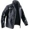 Pulsschlag Softshelljacke grau schwarz